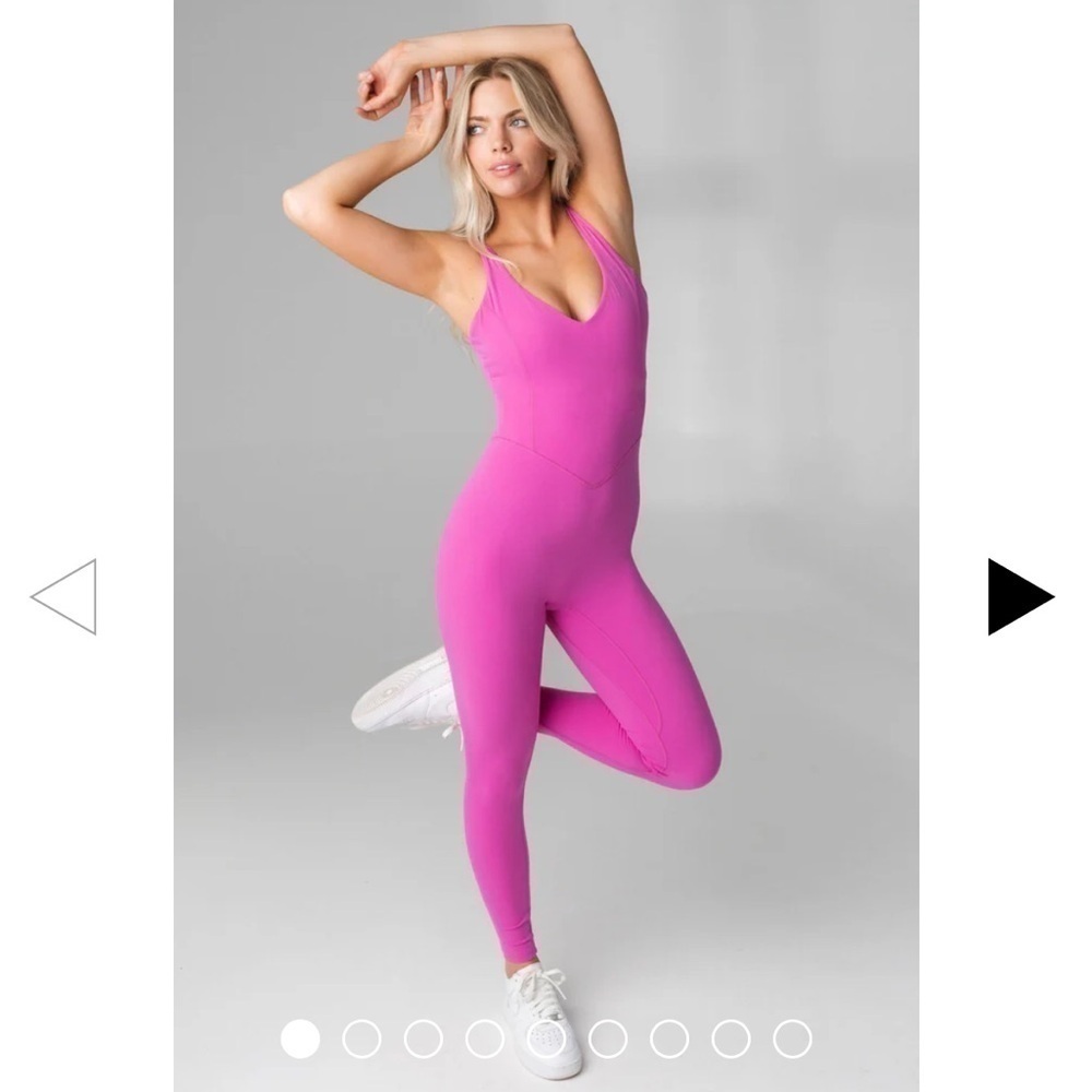 Vitality (Balance Athletica) Cloud II Jumpsuit Fuschia